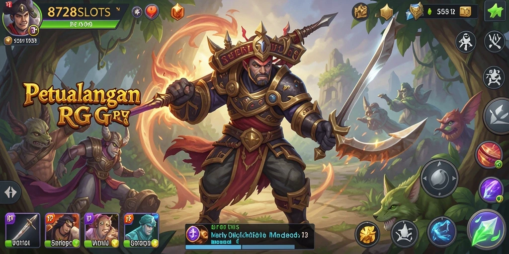 Gameplay RPG yang mendebarkan dan penuh kreativitas di 8728SLOTS.