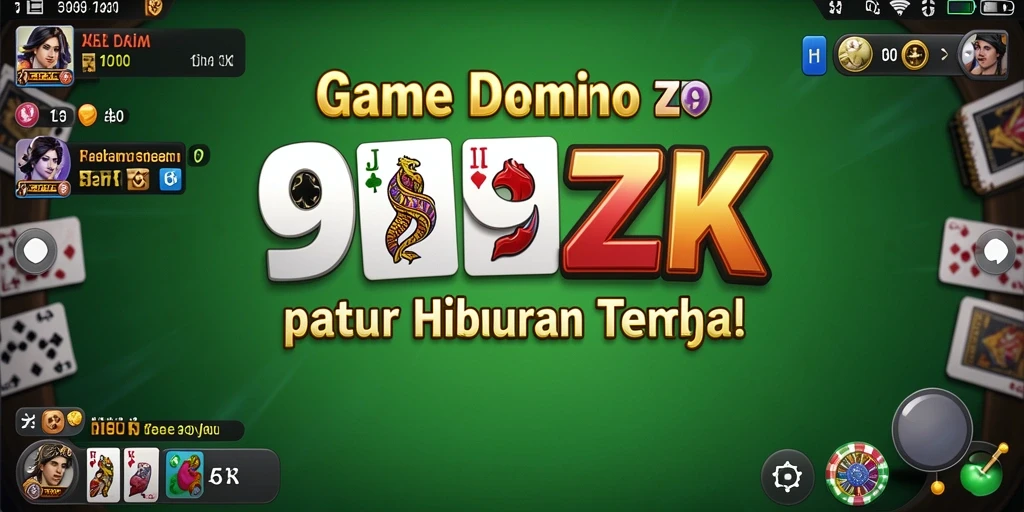 Tampilan gameplay seru dari 999ZK dengan interaksi pemain.