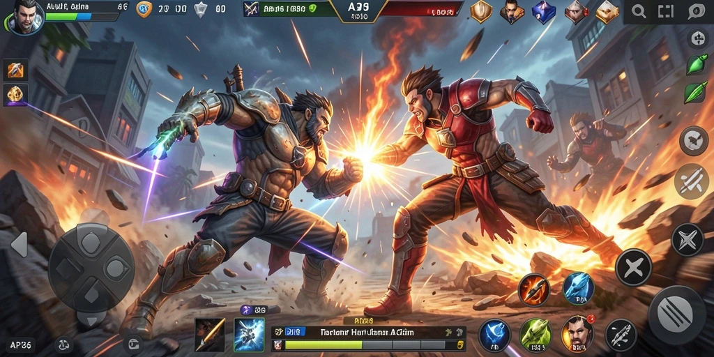 Tangkapan layar menampilkan gameplay seru dalam API36 dengan aksi yang mendebarkan.