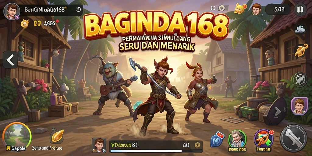 Tampilan gameplay BAGINDA168 yang menarik dan interaktif.