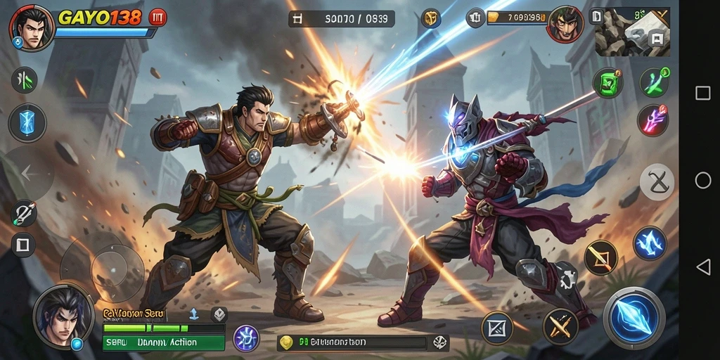 Tampilan menarik dari gameplay GAYO138 yang mendebarkan.