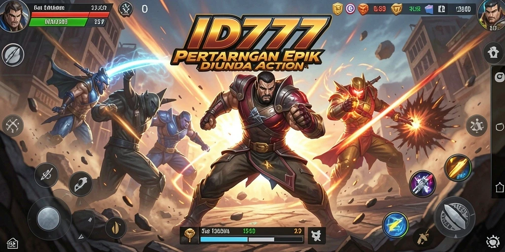 Gameplay action seru dan mendebarkan di ID777.