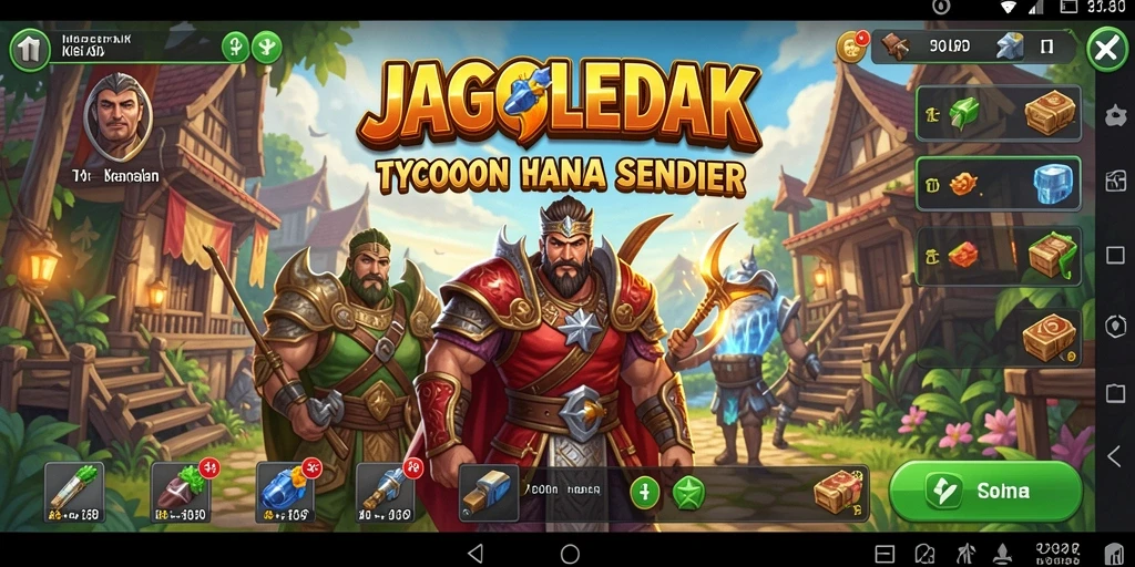 Gameplay JAGOLEDAK yang penuh strategi dan interaksi sosial.