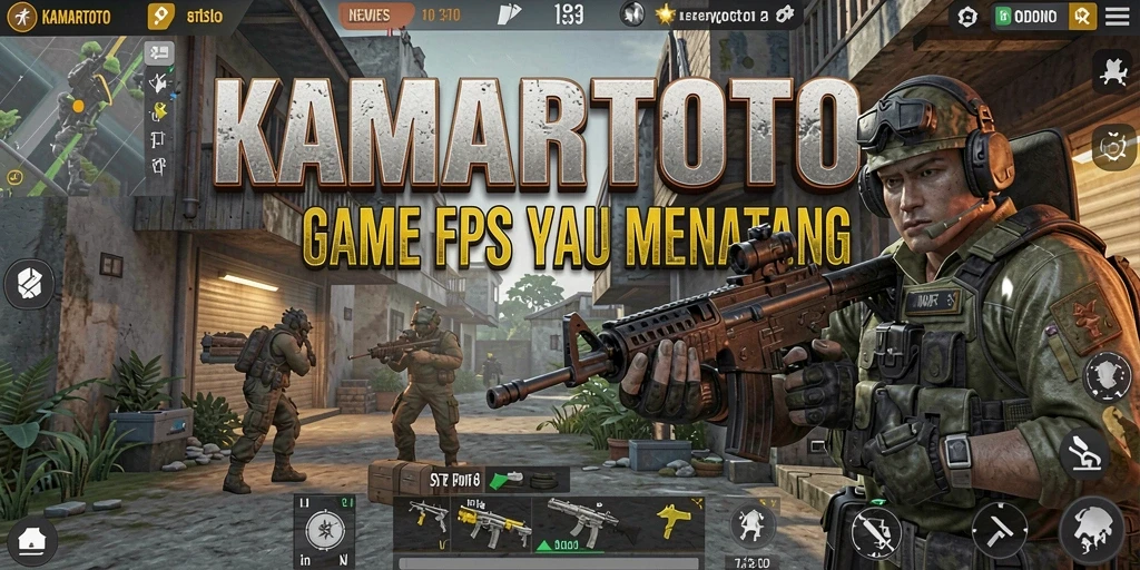 Tampilan gameplay KAMARTOTO yang intens dan memukau.