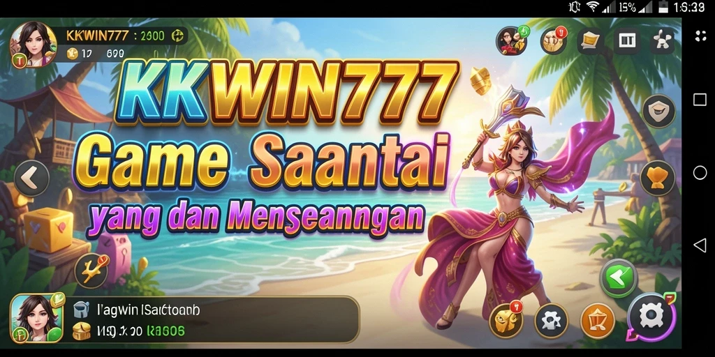 Screenshot dari gameplay <strong>KKWIN777</strong> yang penuh warna dan menyenangkan.