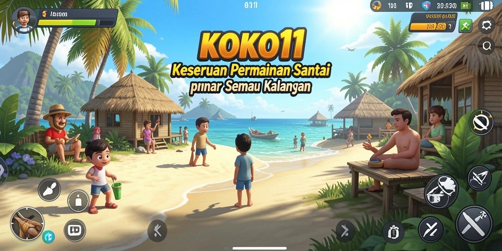 Screenshot gameplay KOKO11 menampilkan momen seru saat menyelesaikan tantangan.