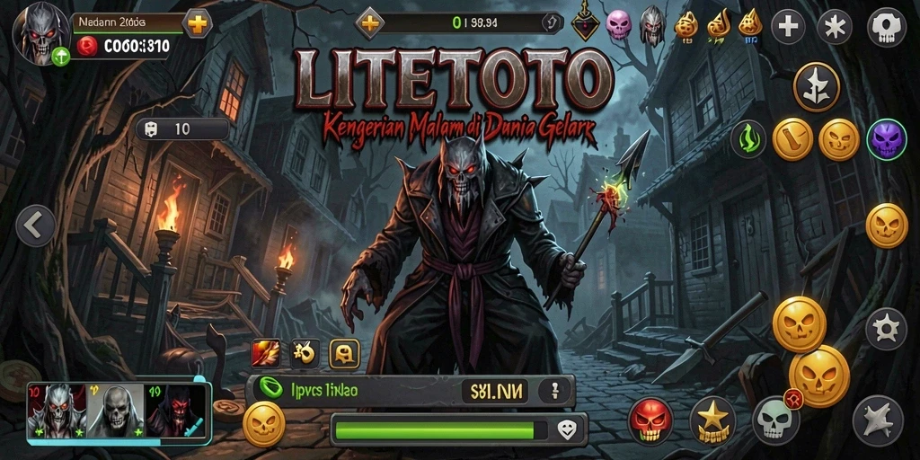 Gameplay menegangkan di dalam dunia kegelapan LITETOTO.