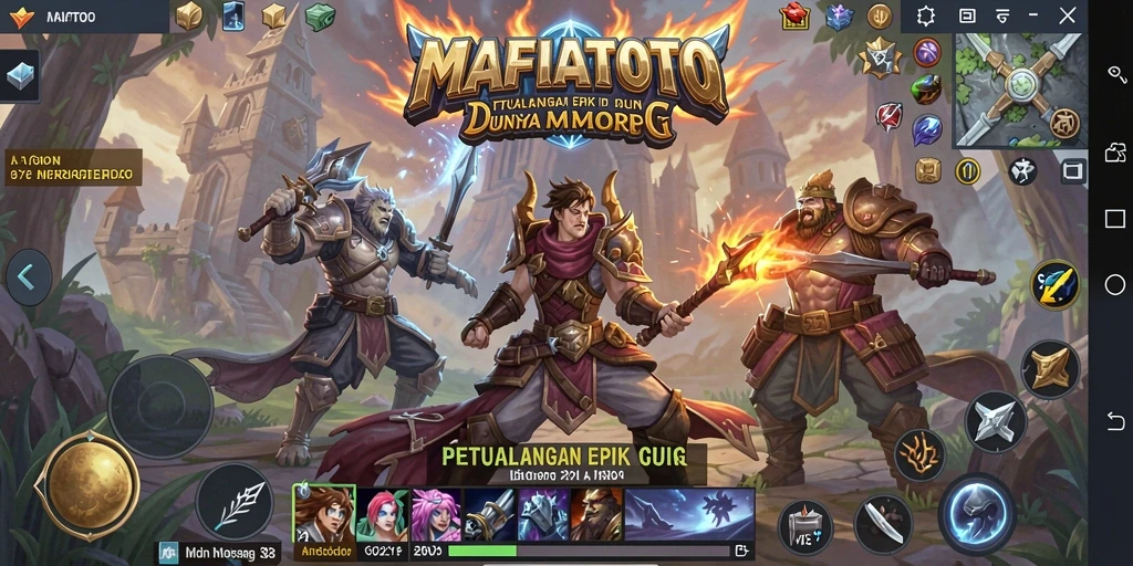 Tampilan aksi seru dalam gameplay MAFIATOTO yang menggugah semangat.