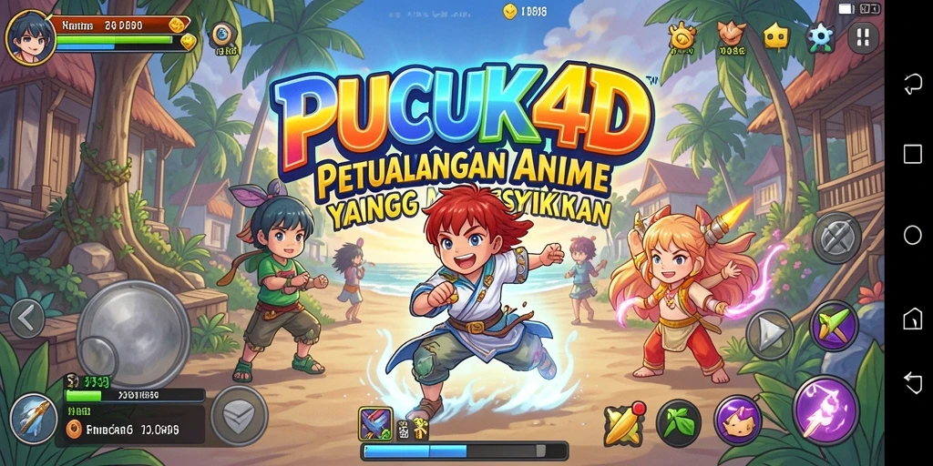 Gameplay seru dan karakter anime yang menarik di PUCUK4D.