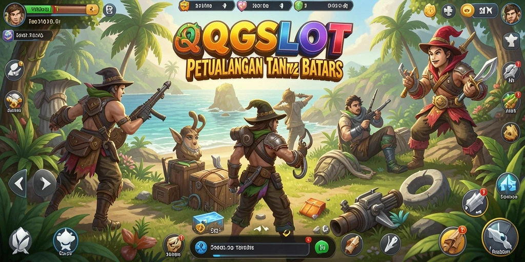 Screenshot menampilkan keindahan dunia terbuka QQSLOT.