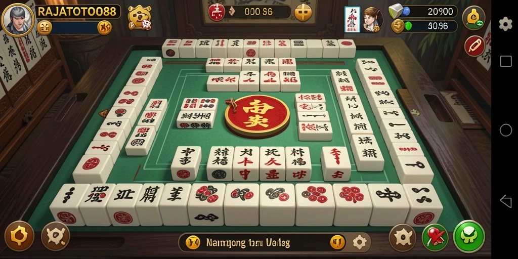 Tampilan gameplay menarik dari RAJATOTO88 yang menantang.