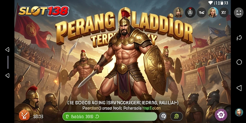 Tampilan gameplay SLOT138 yang mendebarkan saat pertarungan.