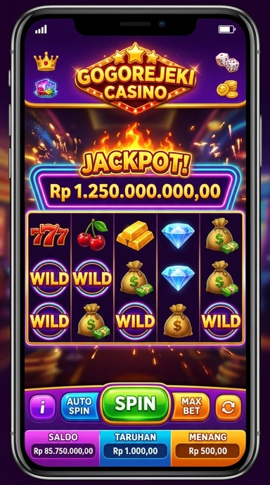 Pengguna menikmati kemudahan menjelajahi aplikasi di gogorejeki.